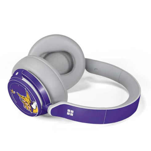 NFL Minnesota Vikings Retro Logo Surface Headphones Skin
